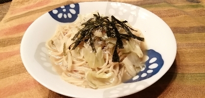 しらすとキャベツの和風パスタ