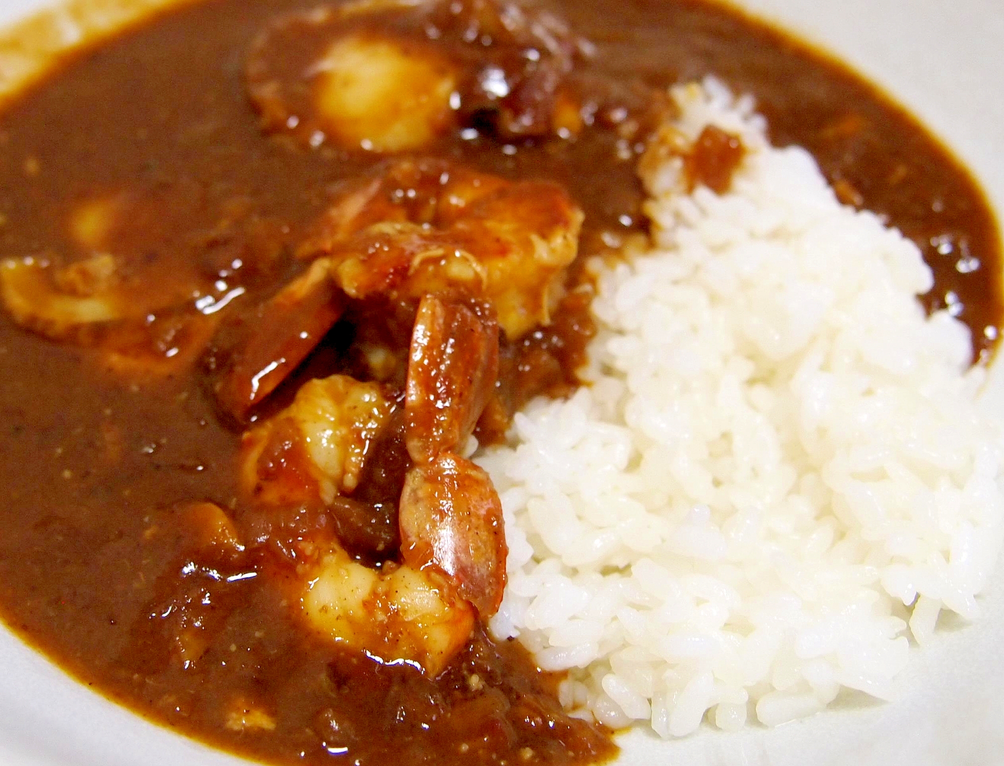 海老と帆立のシーフードカレー