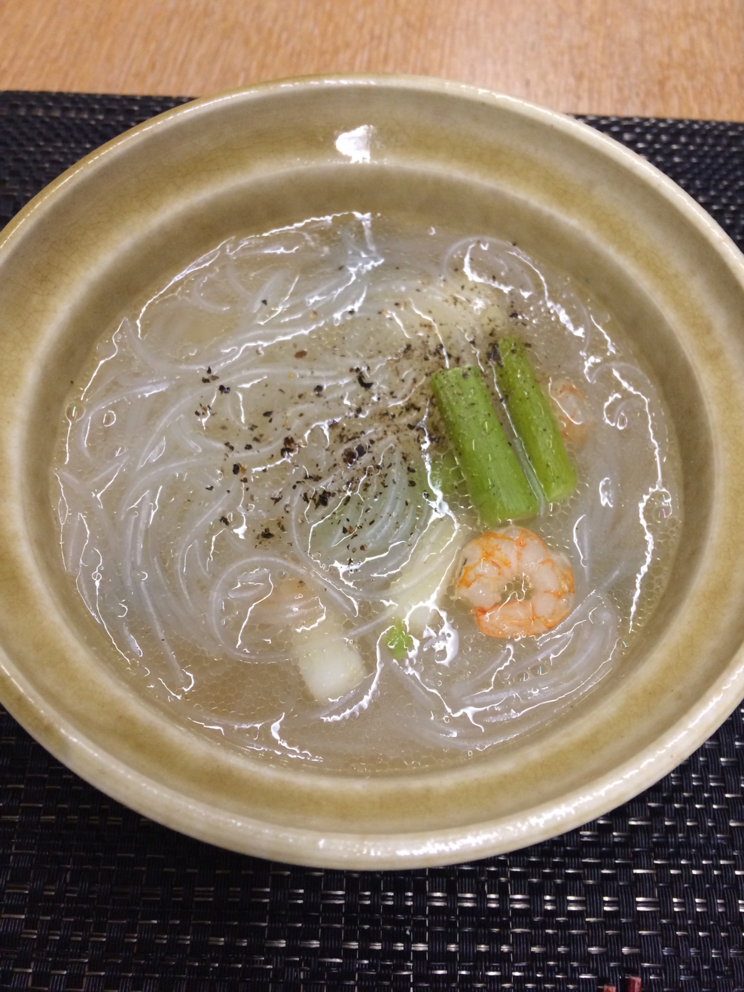 海鮮春雨スープ