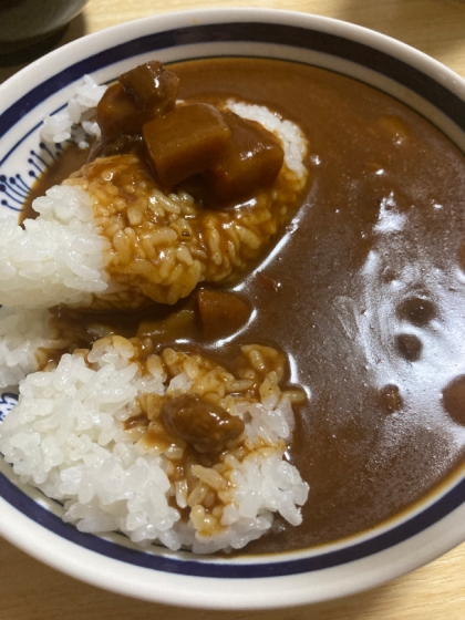 ハロウィンにカボチャ入りカレー