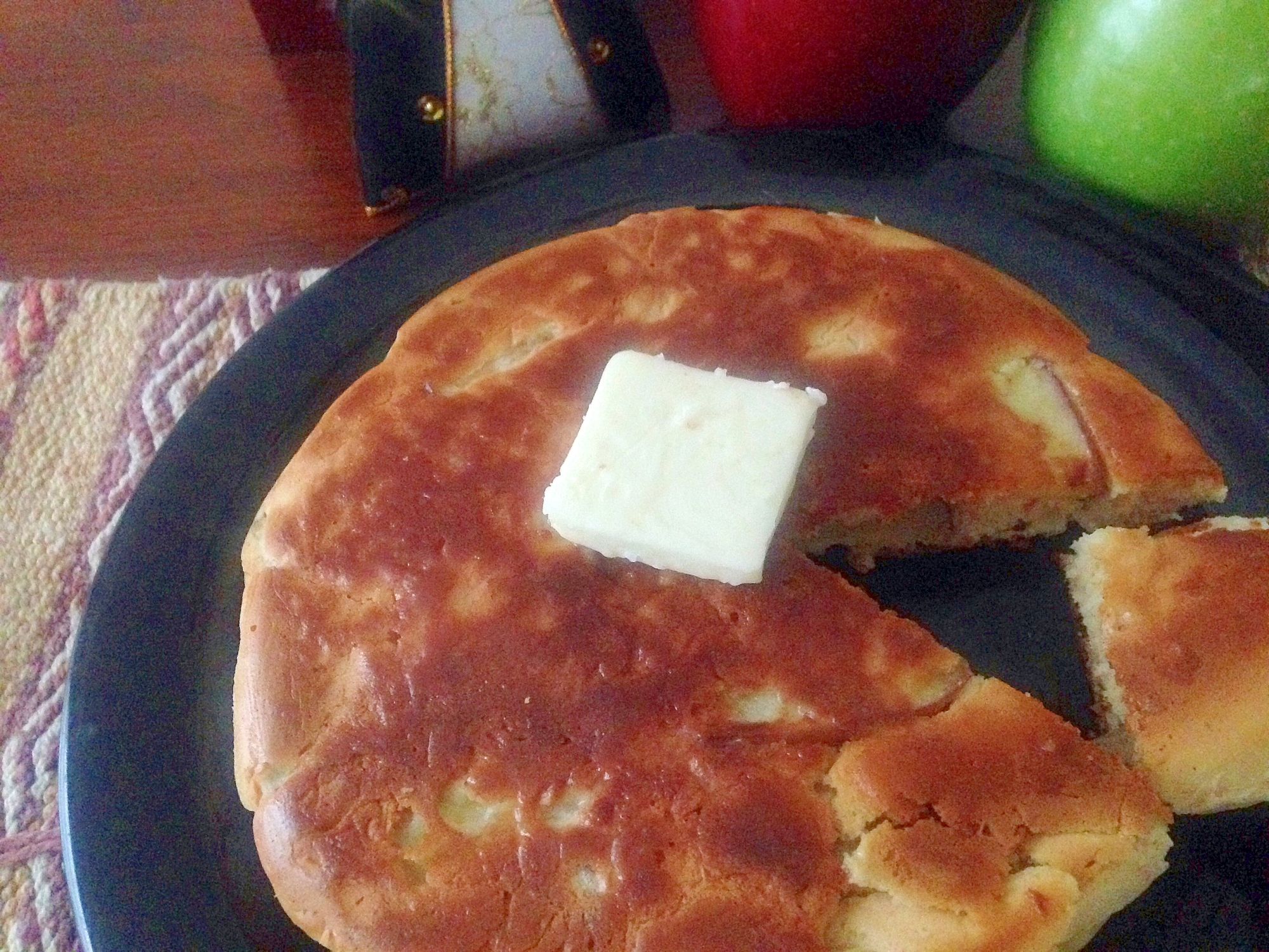 りんごのパンケーキ ホットケーキ レシピ 作り方 By Balletmom 楽天レシピ