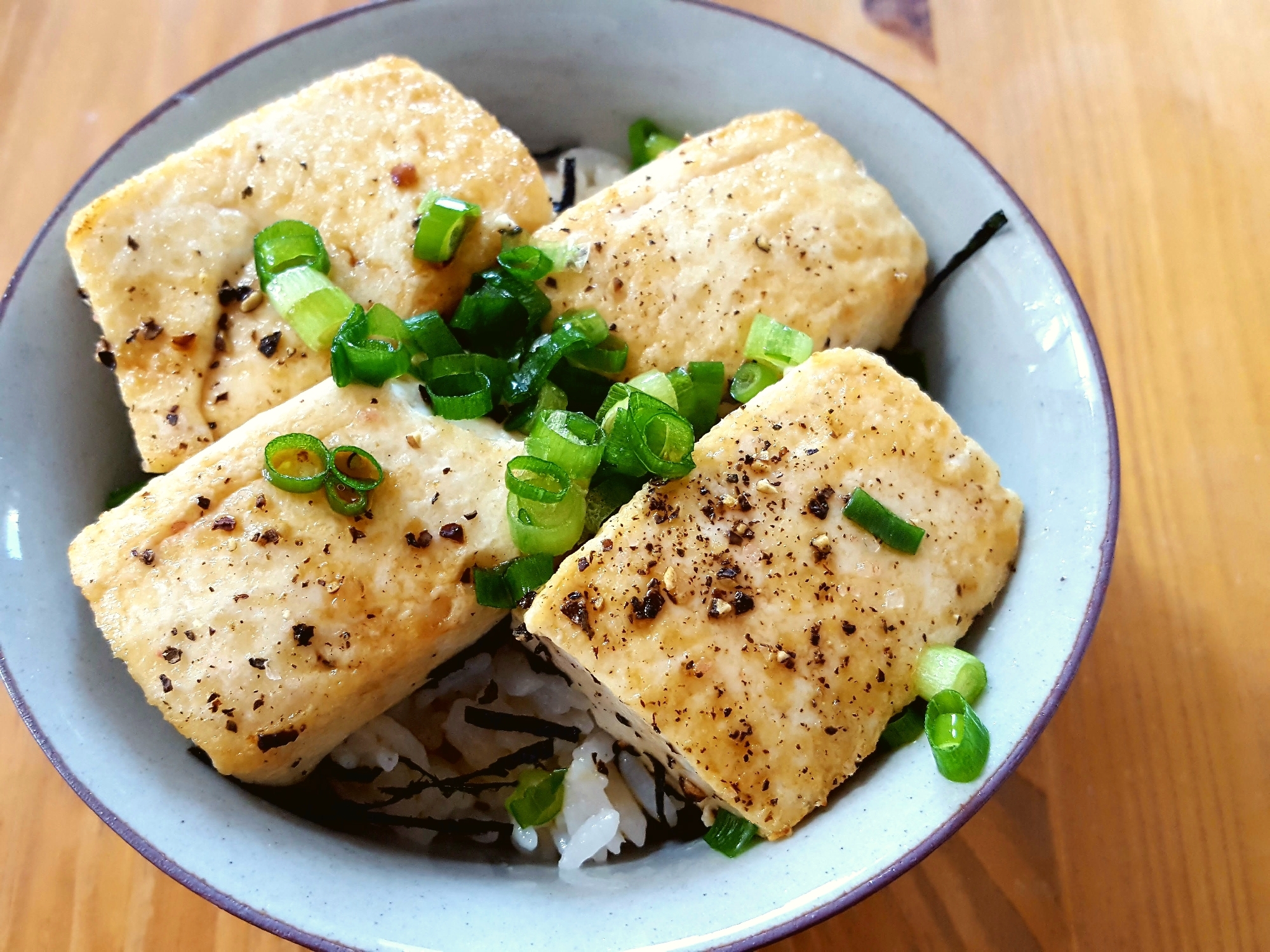 １人ランチに 豆腐丼 レシピ 作り方 By 農家の嫁 楽天レシピ