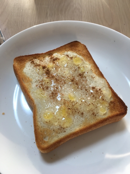 まちがえて塗ってから焼いてしまいましたすみません！シナモンの風味もあり美味しかったです♪