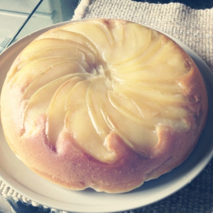 炊飯器で簡単☆アップルケーキ