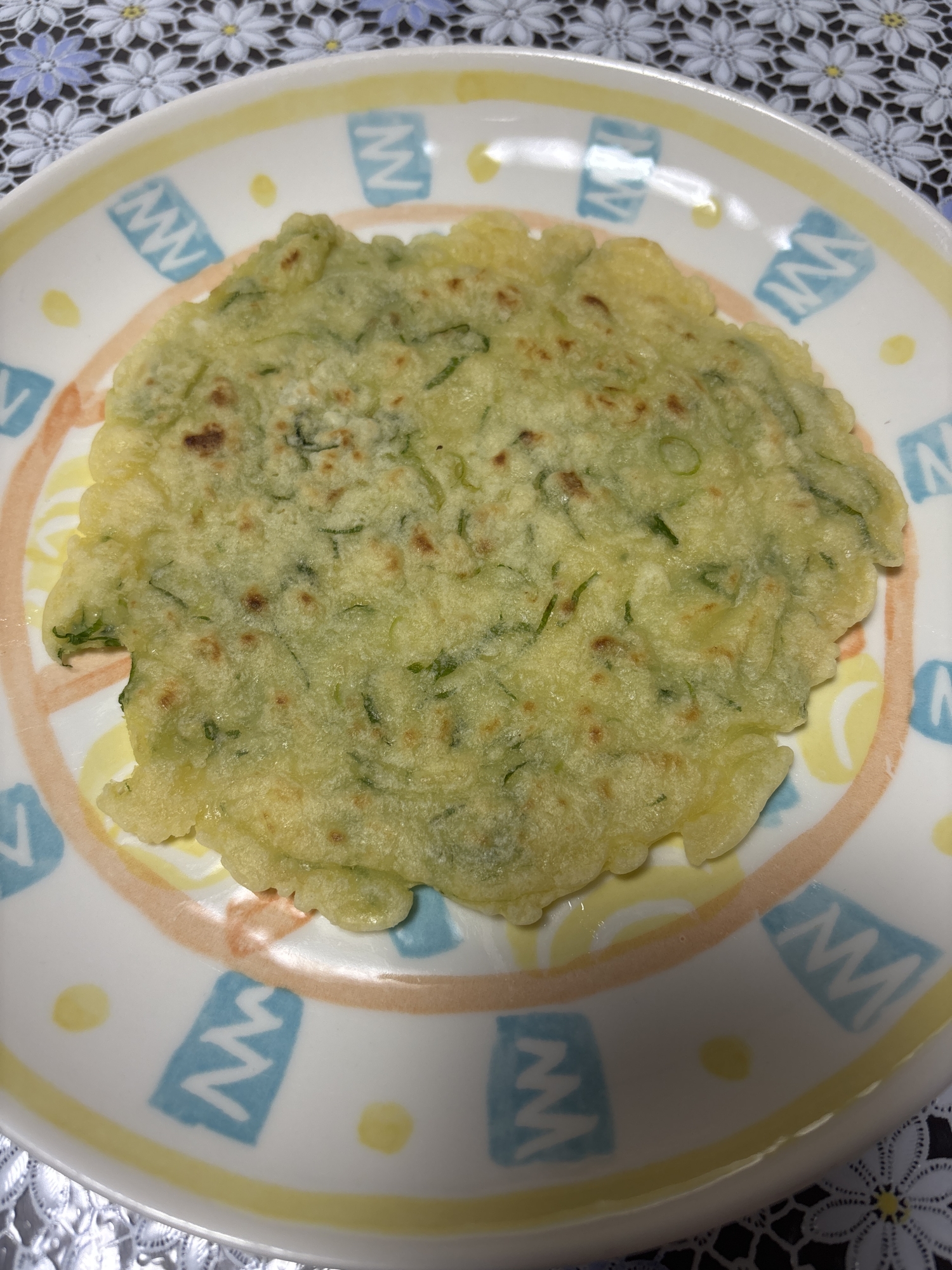 節約レシピ。簡単ネギ焼き