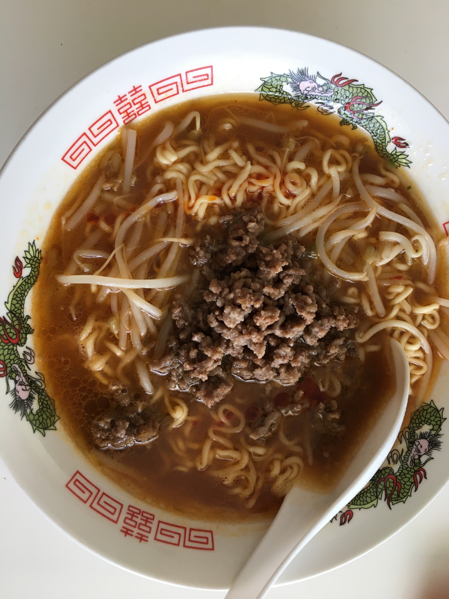 そぼろラーメン