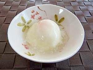 電子レンジで作る温泉卵
