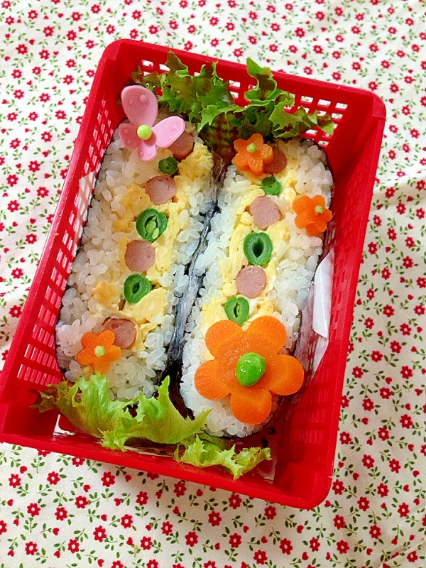 簡単 見ためも楽しいウインナ インゲンおにぎらず レシピ 作り方 By Cherry05 楽天レシピ 簡単 見ためも楽しいウインナ インゲンおにぎらず レシピ 作り方 By Cherry05 楽天レシピ