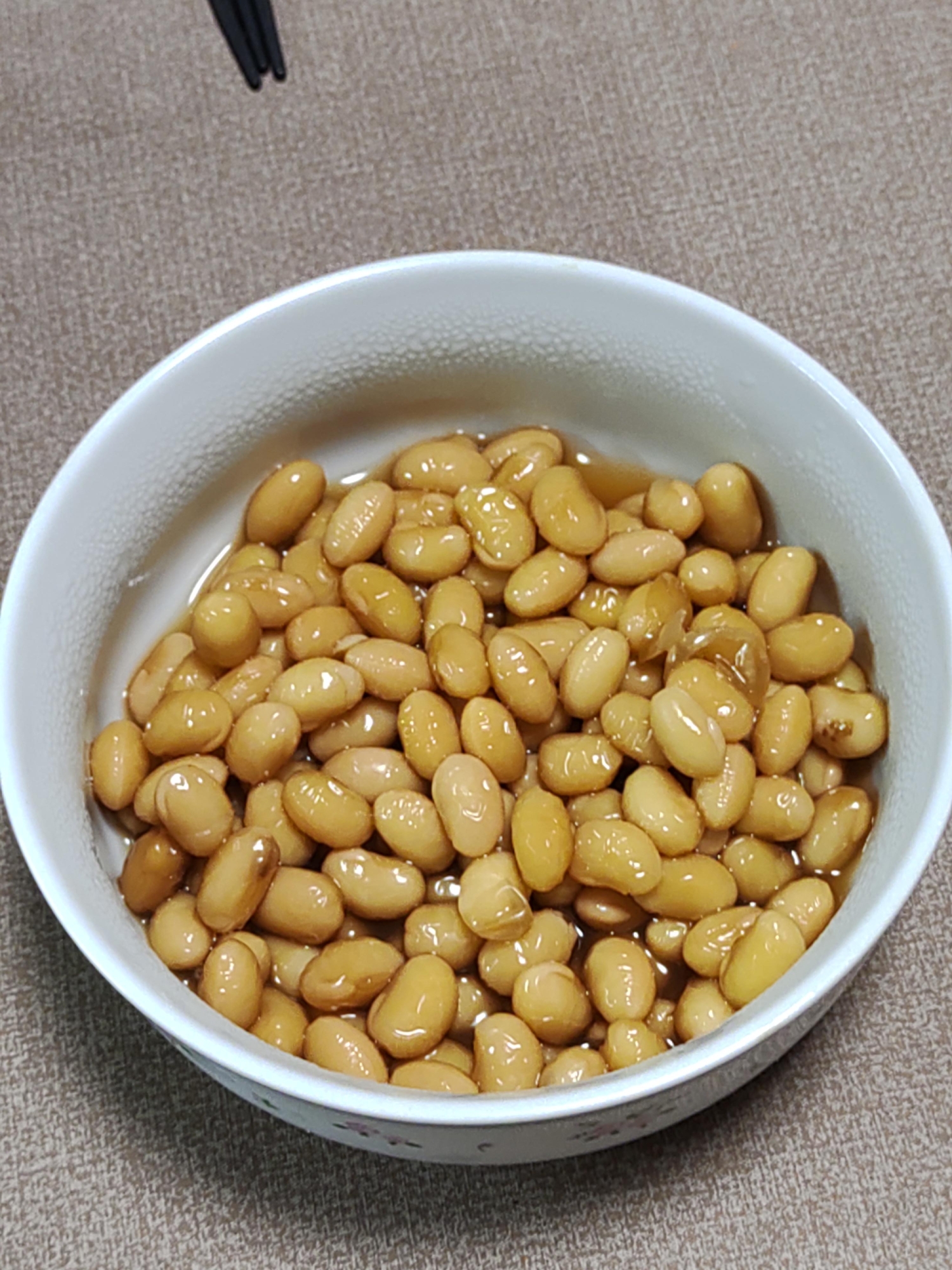 おつまみになる大豆煮