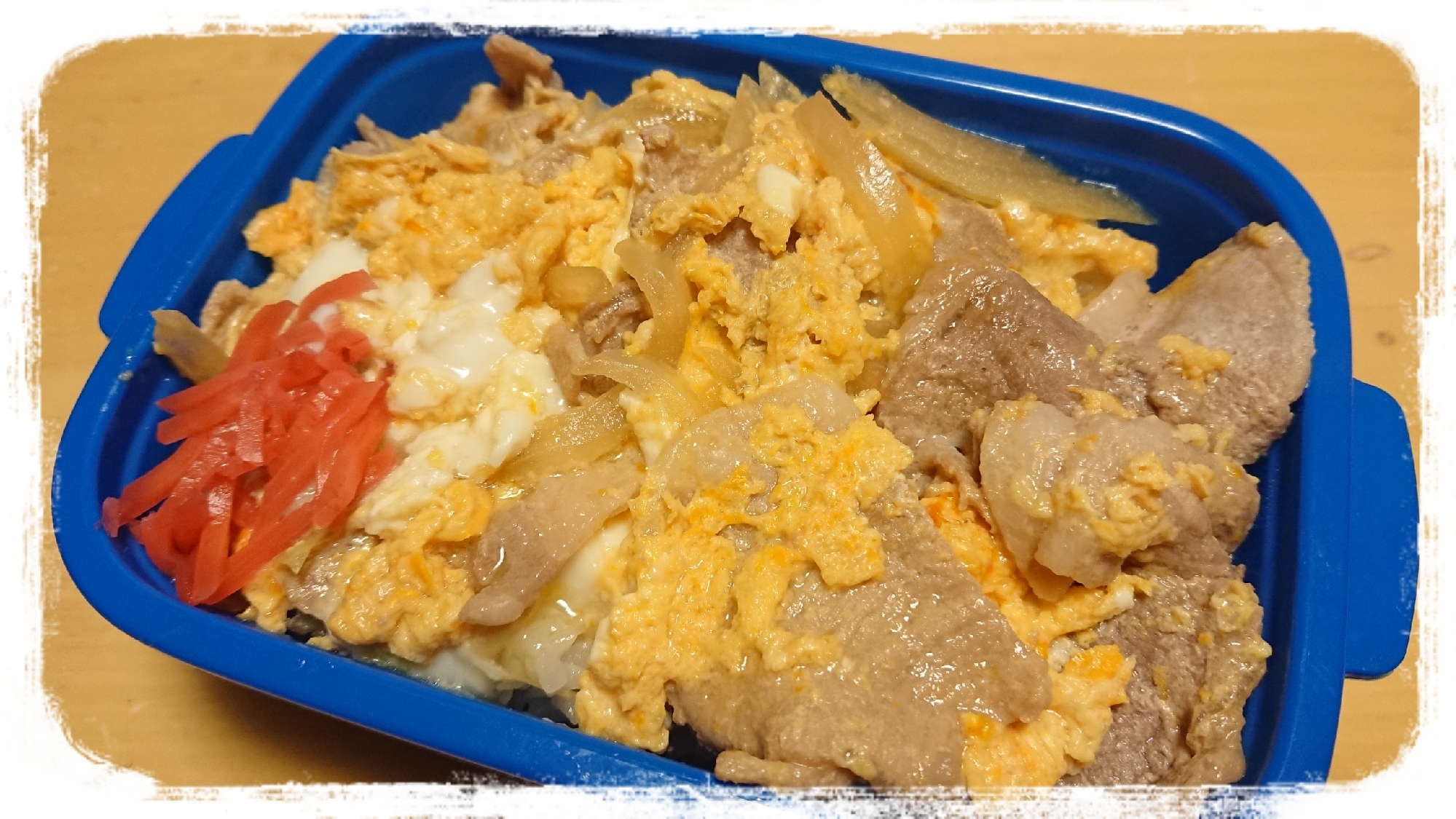 時短お弁当 豚玉丼 レシピ 作り方 By ぼーずの母ちゃん 楽天レシピ