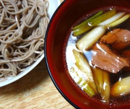 肉つけ蕎麦♪