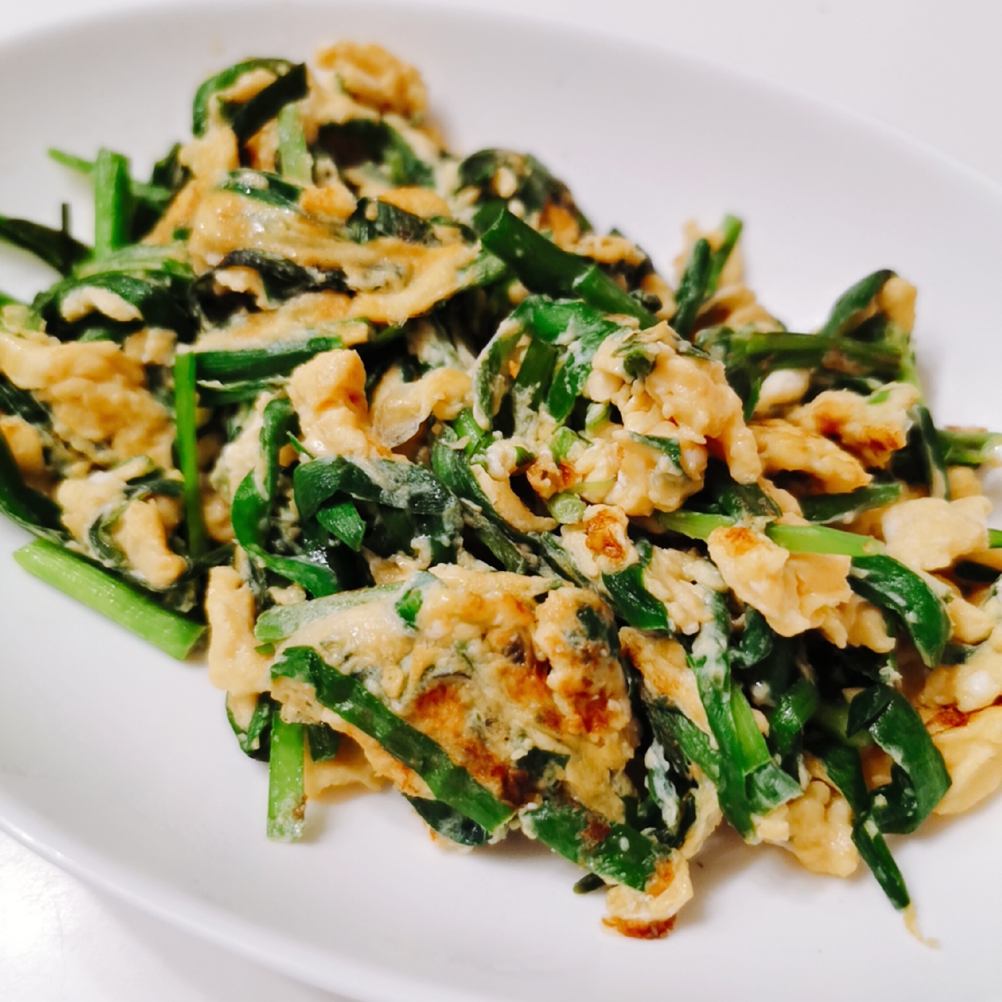 ニラ玉 レシピ 作り方 By トトロまま 楽天レシピ