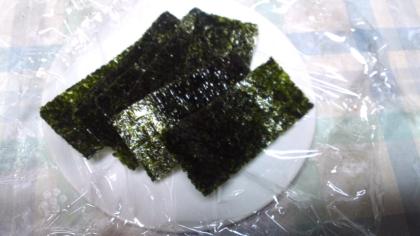 こんなに簡単に韓国海苔が作れるんですねー。美味しかったです。レシピありがとうございました。