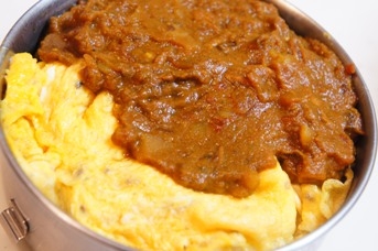 弁当救世主伝説223、ふんわりカレーオムライス弁当