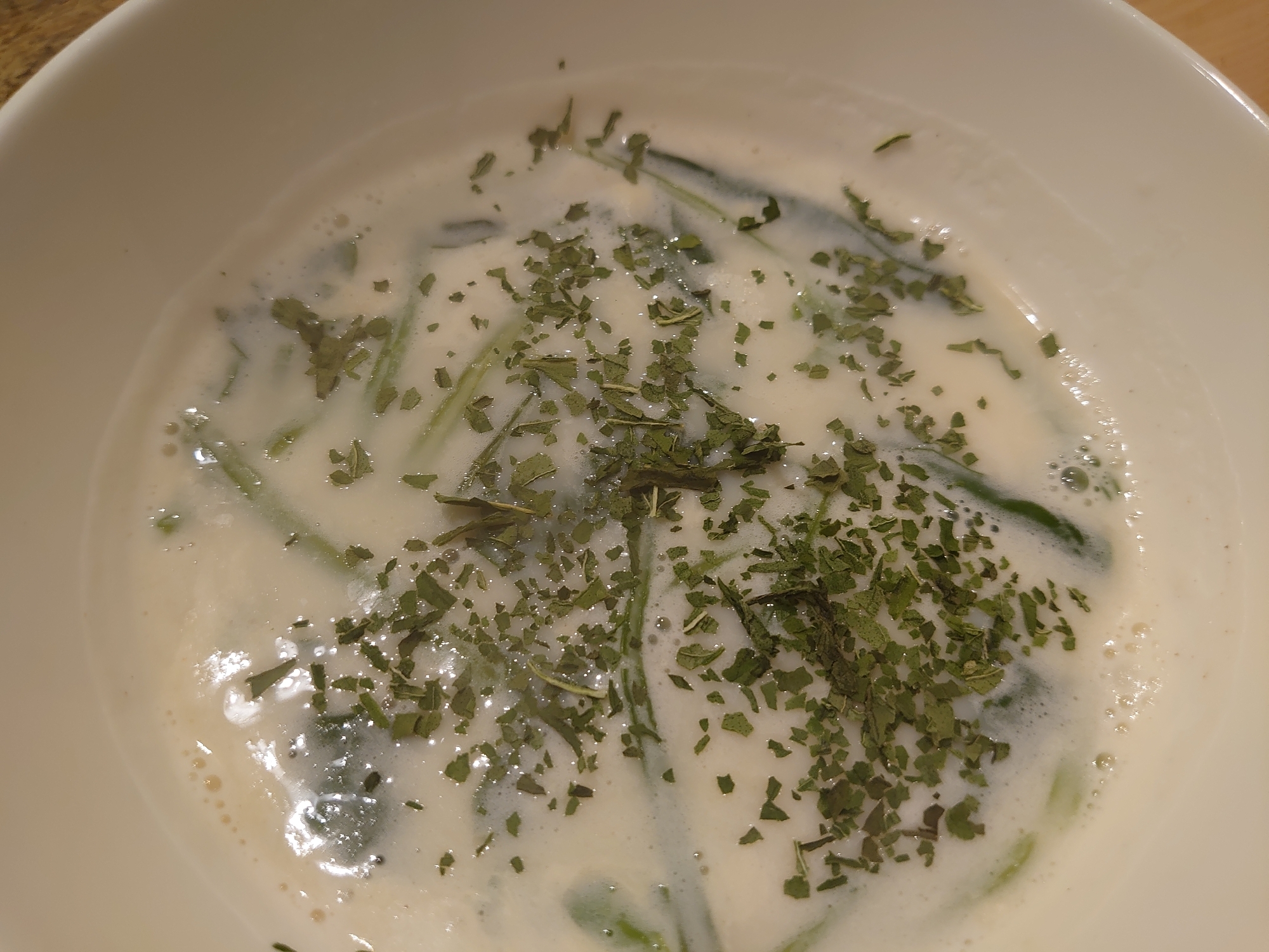 ドライバジルのほうれん草豆乳スープ レシピ 作り方 By パンダ12 楽天レシピ ドライバジルのほうれん草豆乳スープ レシピ 作り方 By パンダ12 楽天レシピ