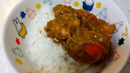 鶏もも肉でチキンカレー