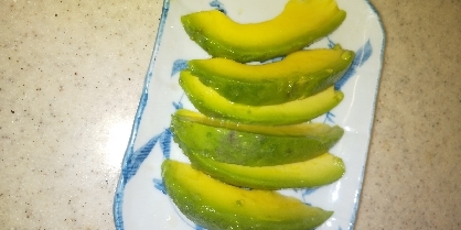 アボカドの一番美味しい食べ方★わさび醤油