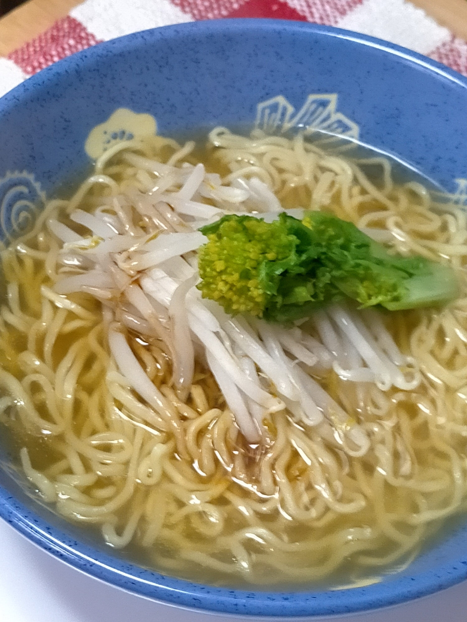 マルちゃん正麺 菜花とシャキシャキもやし春ラーメン レシピ 作り方 By こってぃさん 楽天レシピ