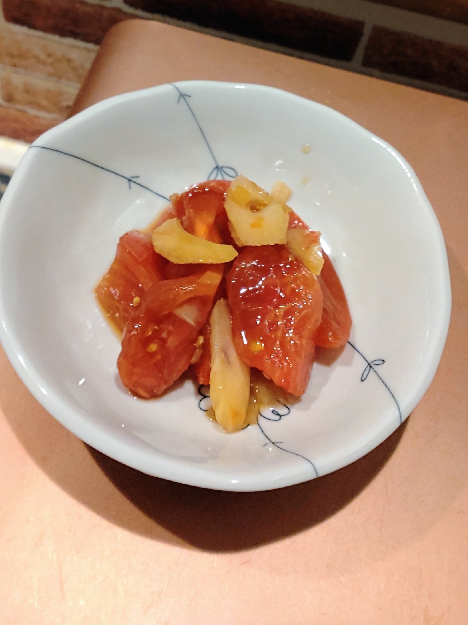 常備菜に‪♡セロリとトマトのサラダ