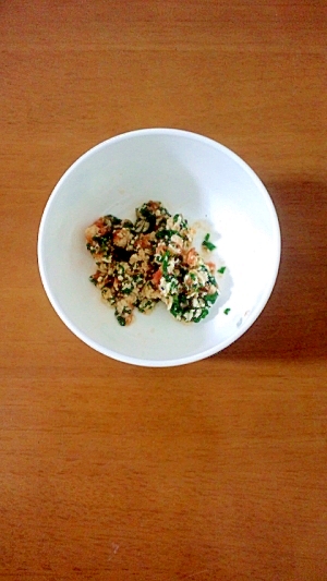 【離乳食中期】ボロネーゼっぽい?鶏肉のおかず