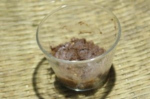 豆腐のチョコクリーム（キャロブはココアでもOK)