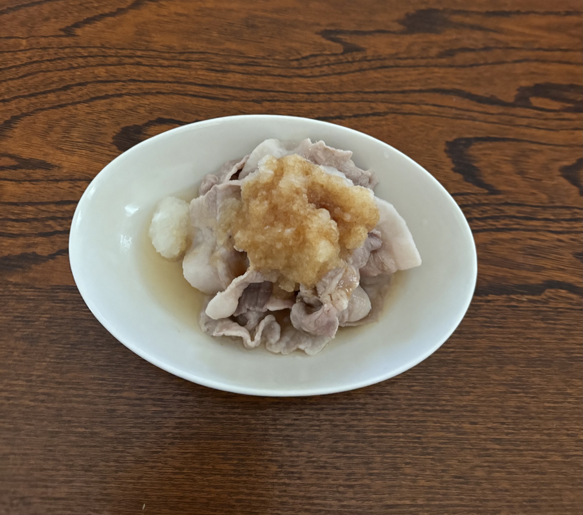 柔らか豚しゃぶポン酢おろし