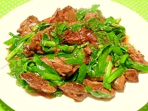 鶏レバーの下処理も酢と塩 鶏ニラレパ レシピ 作り方 By ブルーボリジ 楽天レシピ 鶏レバーの下処理も酢と塩 鶏ニラレパ レシピ 作り方 By ブルーボリジ 楽天レシピ