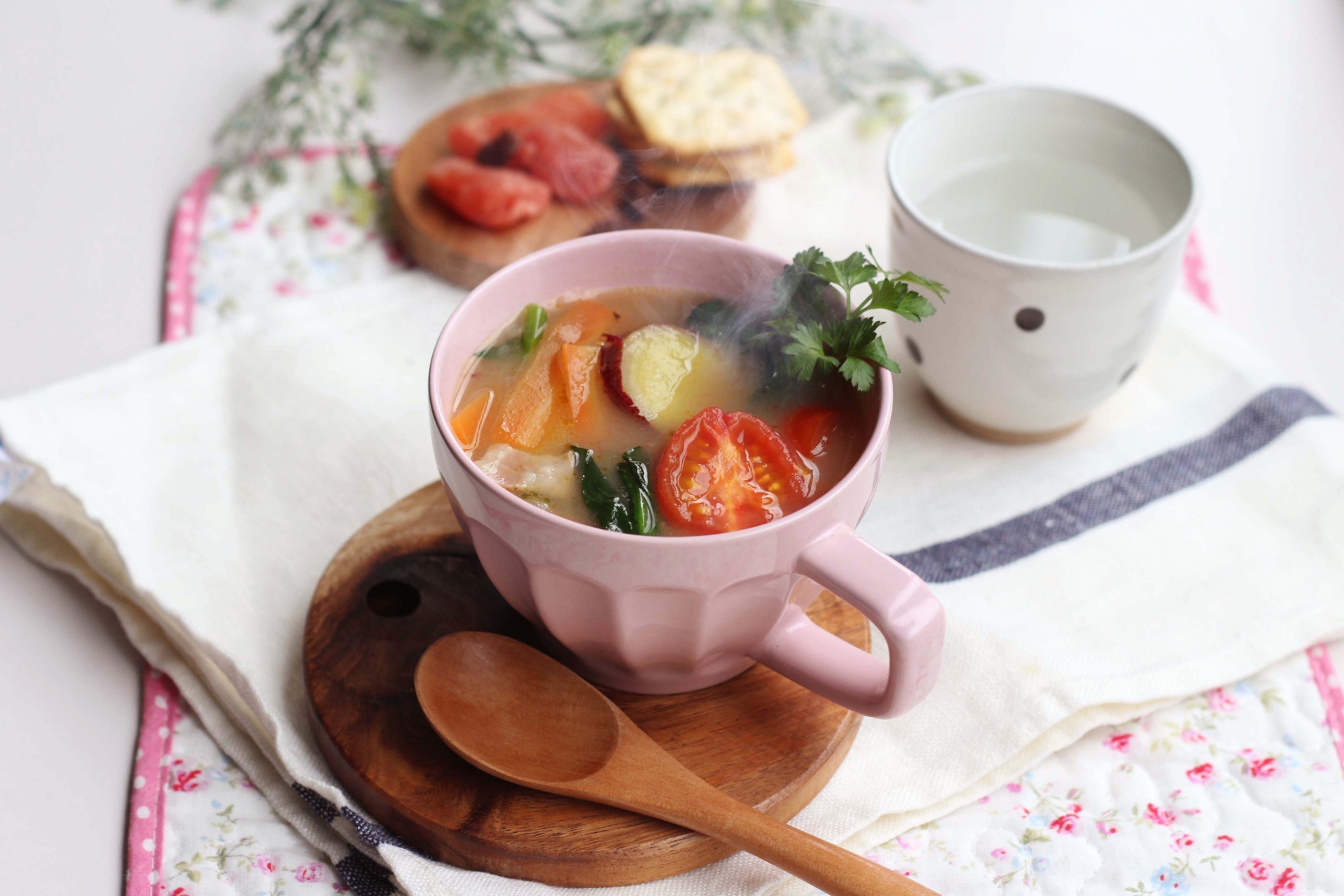 たっぷり野菜のれんこんパウダースープ