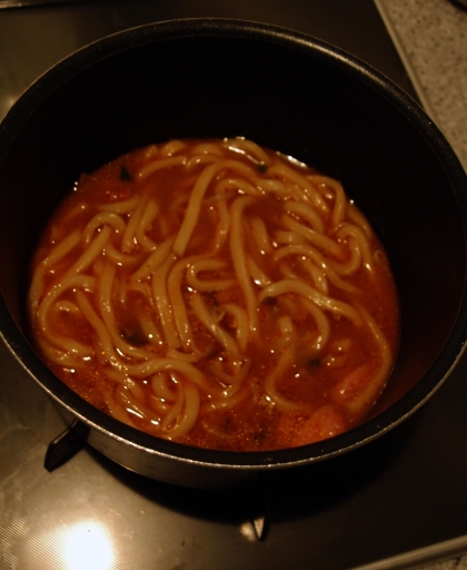 冷凍うどんで簡単♪カレーうどん