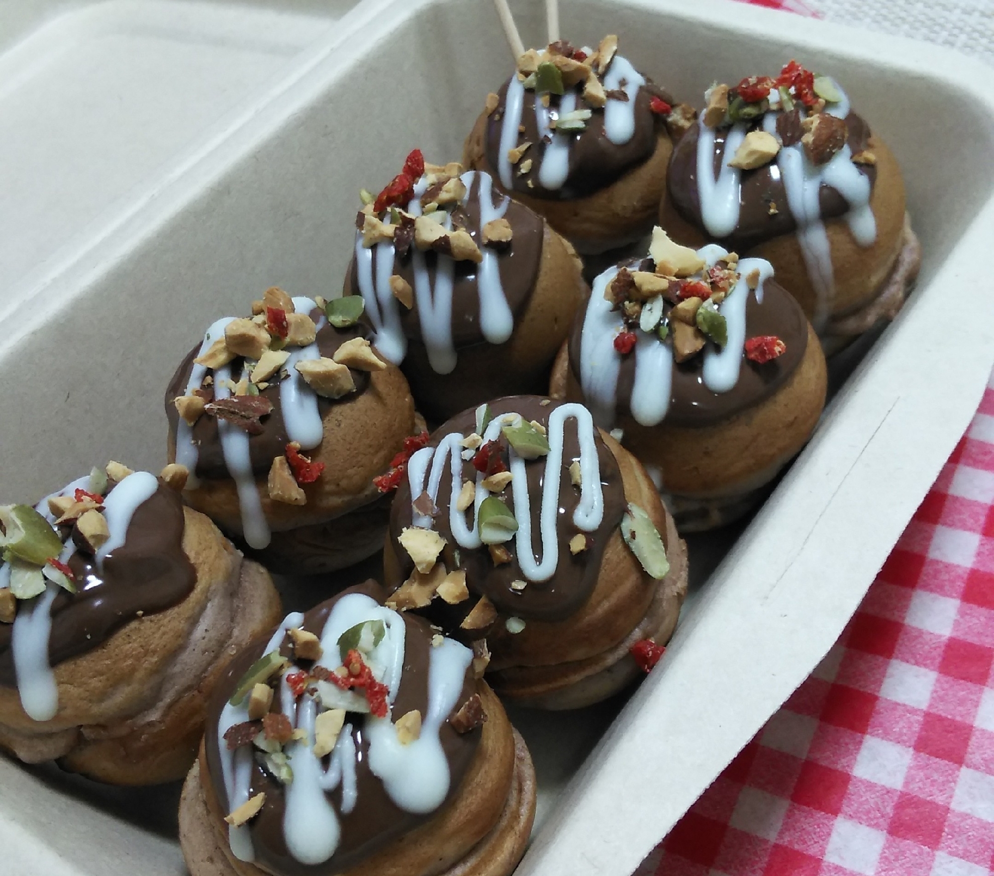 フェイクたこ焼き?!バレンタインにおもしろチョコ