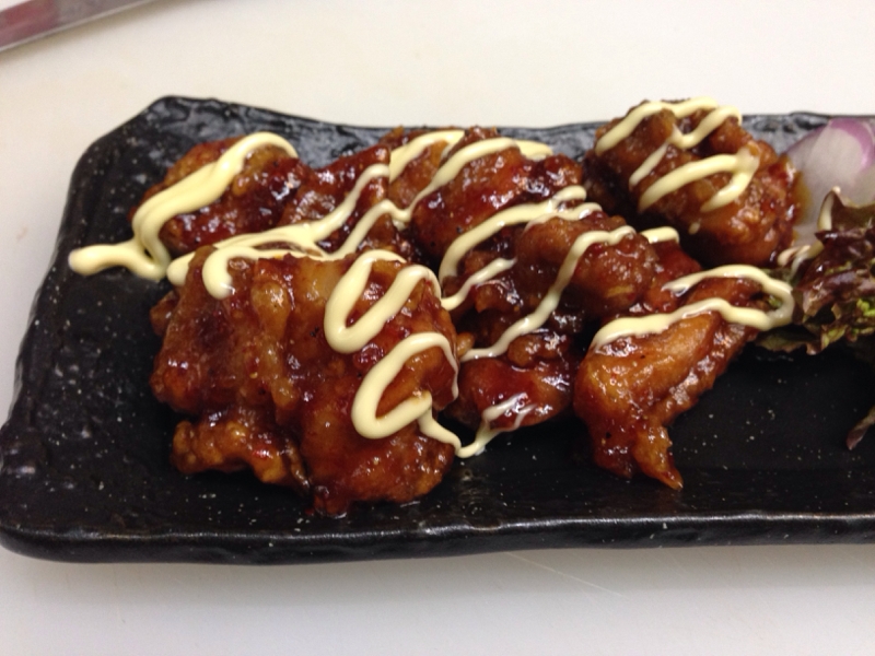 ピリ辛照り焼きチキン