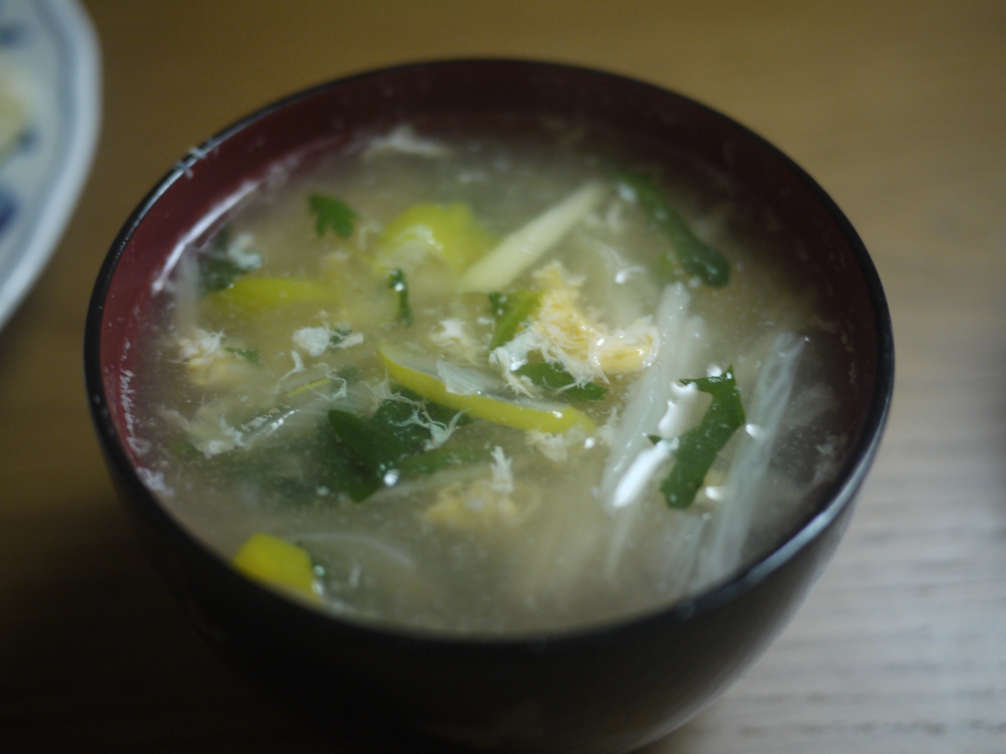 山芋の中華スープ