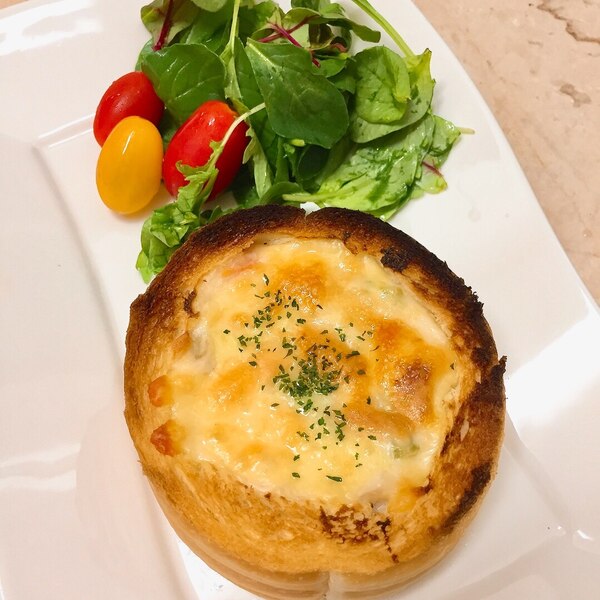 クリームシチューパン パンにシチューを詰めて レシピ 作り方 By さくすず 楽天レシピ クリームシチューパン パンにシチューを詰めて レシピ 作り方 By さくすず 楽天レシピ