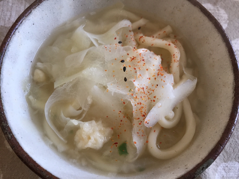 大根うどん