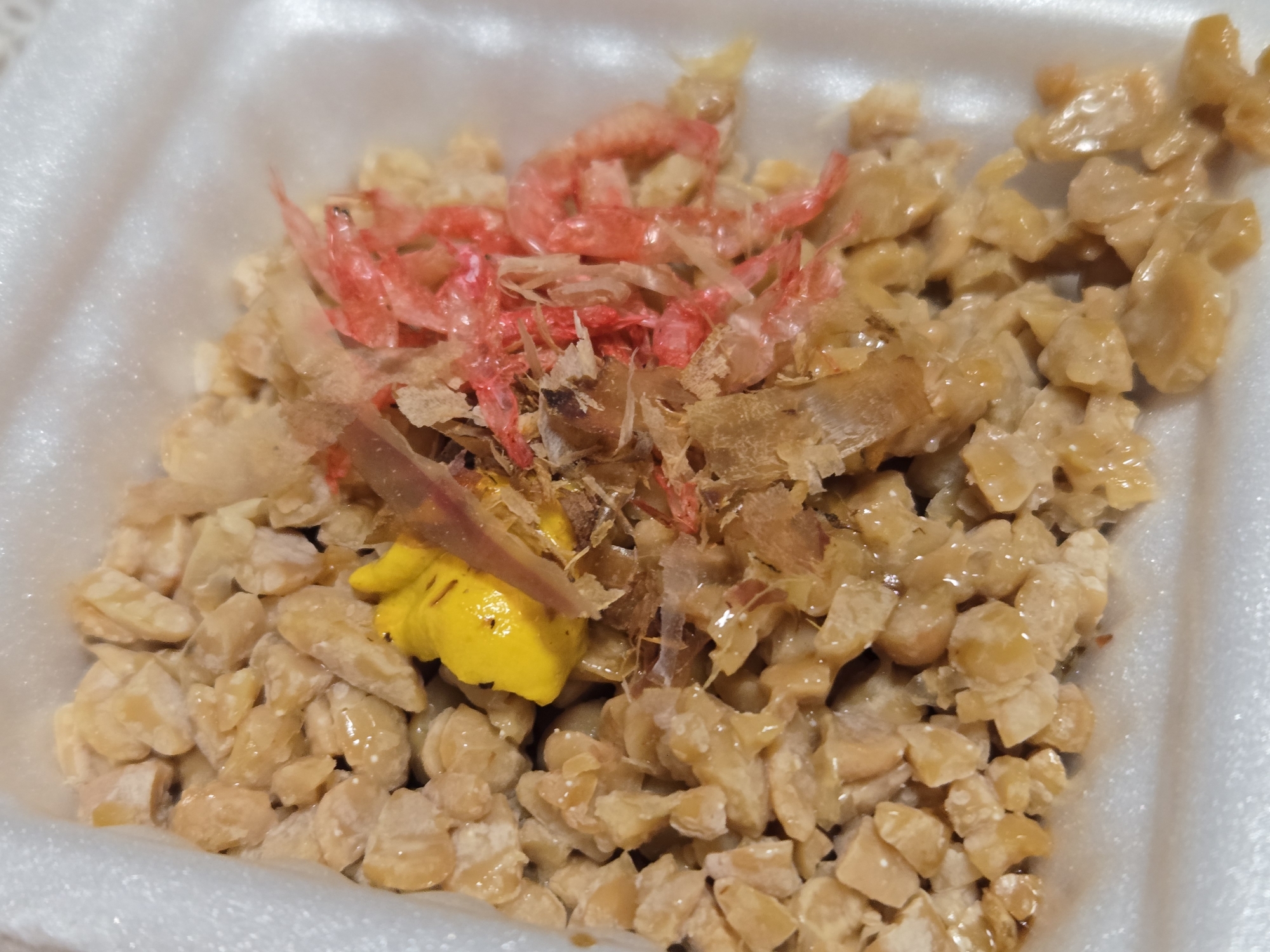 桜えびとかつお節の納豆