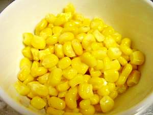 電子レンジで超簡単 バターコーン レシピ 作り方 By Mi Toko 楽天レシピ