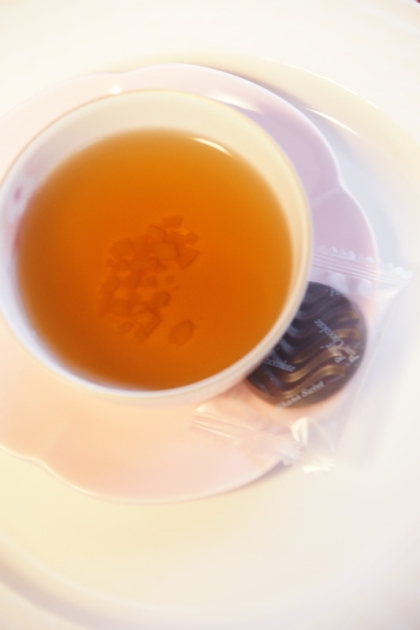 今回も生姜をたっぷり入れて、頂きました♪
チョコとも合いますね！ご馳走様です♪（*＾-＾*)ノ
