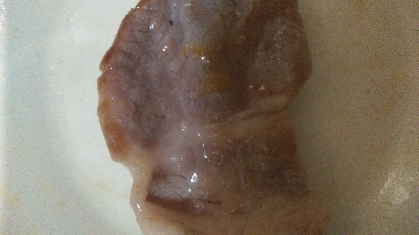 豚肉のシンプル焼き