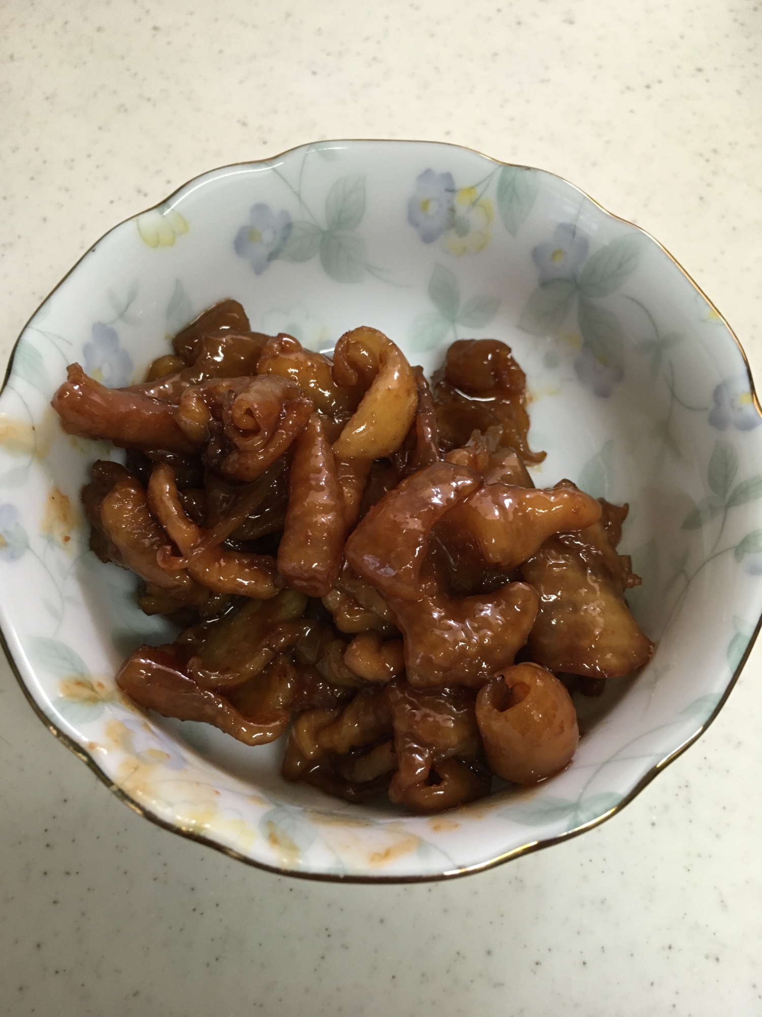 大森の鳥久風！鳥皮の佃煮！