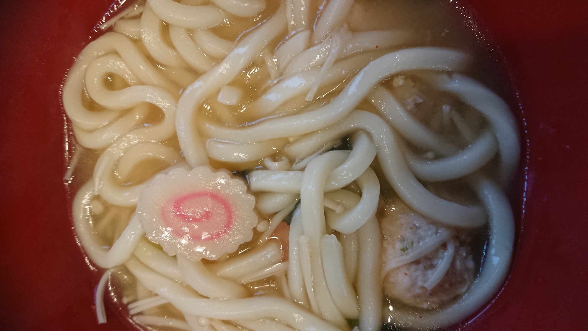 肉団子味噌うどん