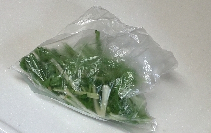 sweet♡さん、実家から水菜届いたので、ふんわり保存します☘️
便利な方法感謝です♥️
レポ、ありがとうございます(*^ーﾟ)