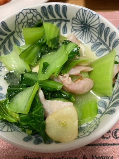 シンプル簡単　中華菜の炒め物