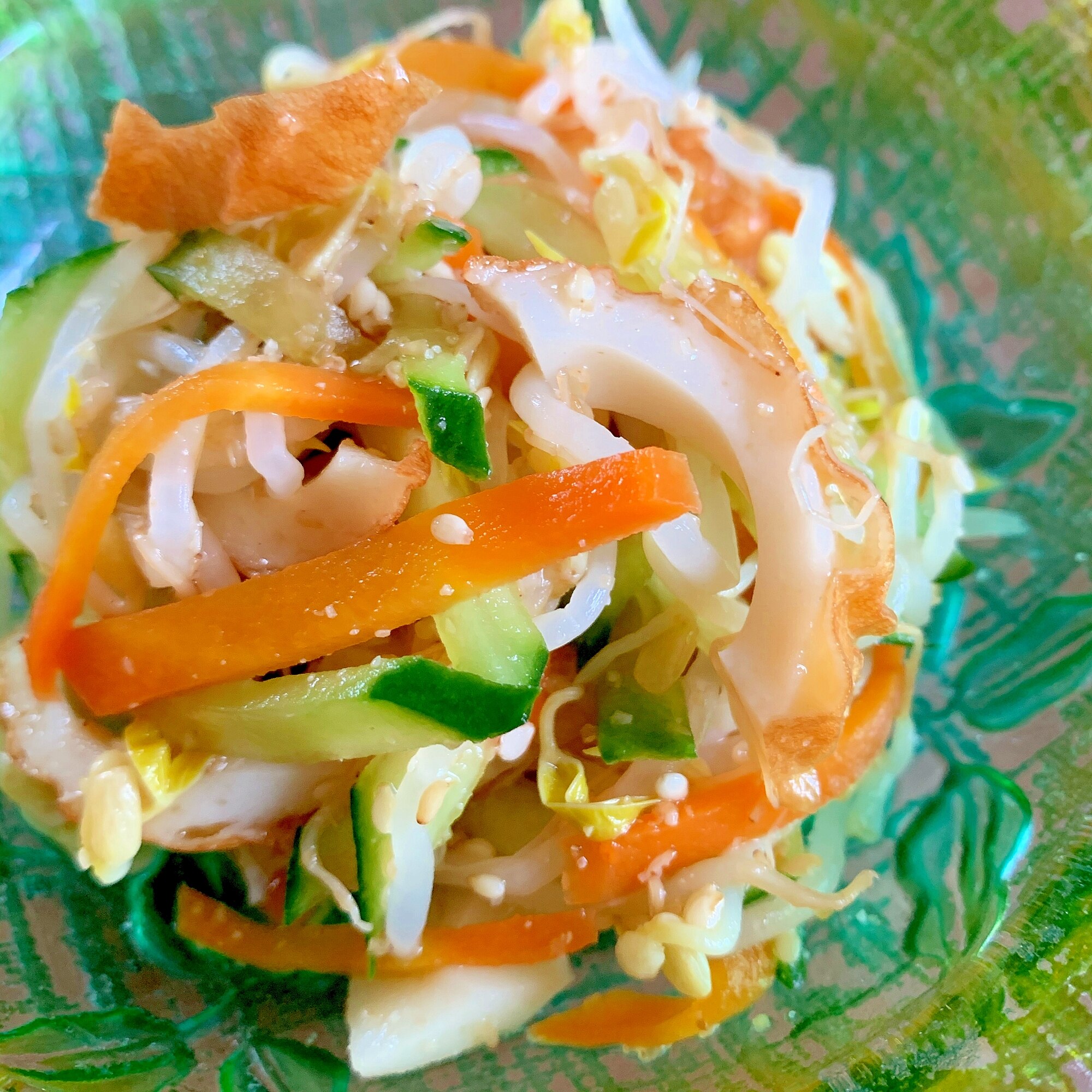 もやしとちくわのゴマ酢和え レシピ・作り方 by naruto - 楽天レシピ