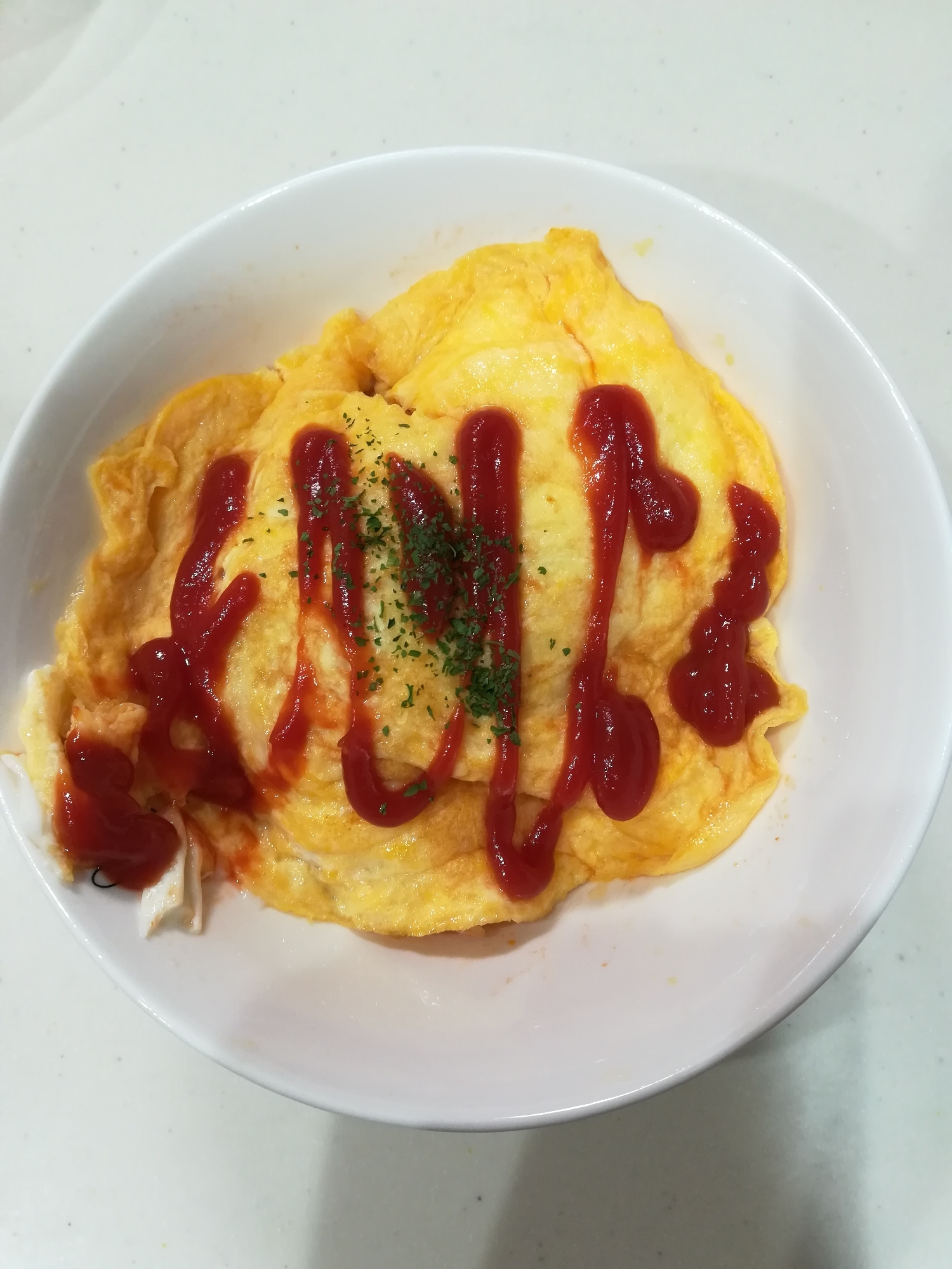 【具無し】シンプルオムライス【弁当にも】