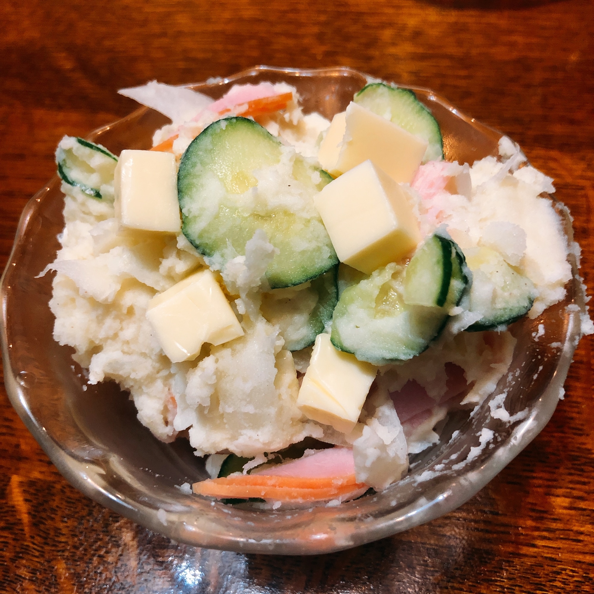 6Pチーズトッピング☆ポテトサラダ レシピ・作り方 by ririan - 楽天
