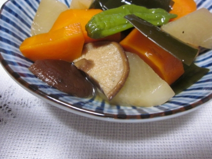 根菜きのこお味噌汁ෆ˚*