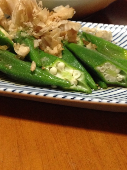 季節のお野菜を美味しくいただけました。めんつゆって万能ですね！