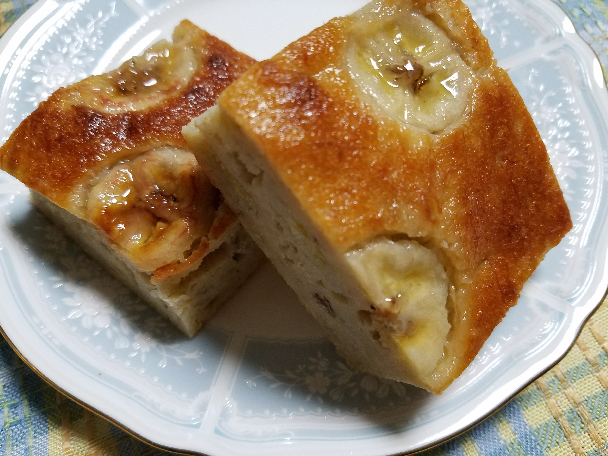 も っと しっとり 完熟濃厚バナナケーキ レシピ 作り方 By あん子53 楽天レシピ