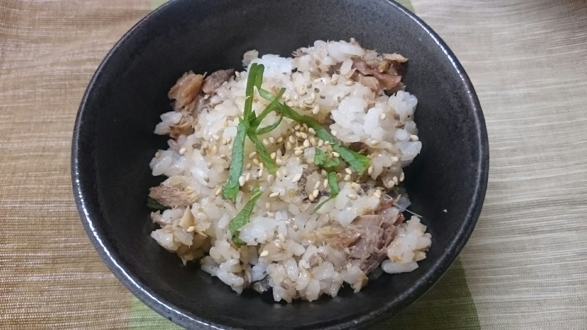 リメイク！イワシの梅煮で混ぜご飯♪