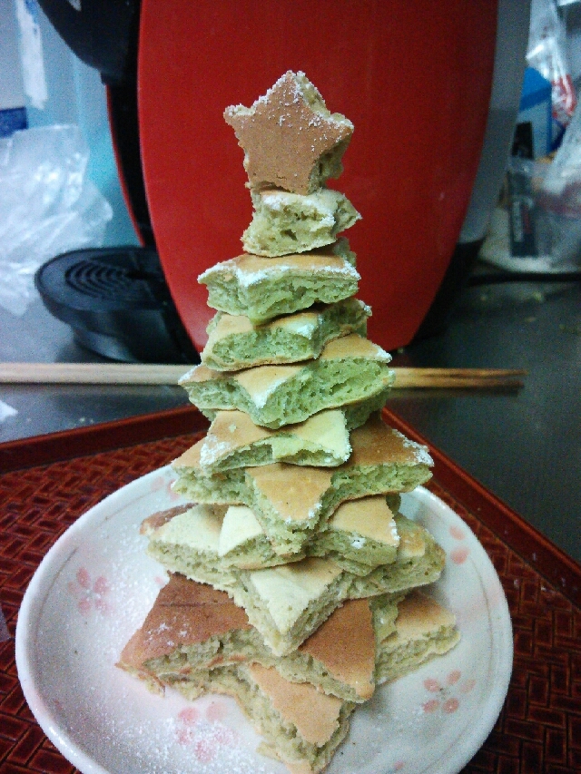 ホットケーキでクリスマスツリー レシピ 作り方 By Wing222 楽天レシピ ホットケーキでクリスマスツリー レシピ 作り方 By Wing222 楽天レシピ